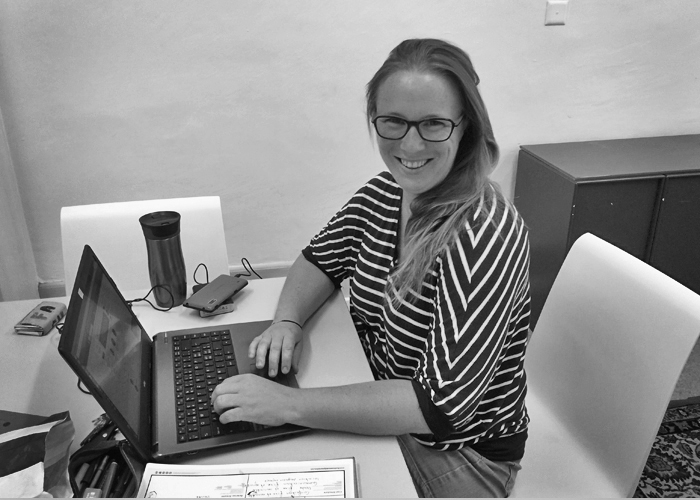 Karina Gjerpe, responsable des ventes chez tem pimenta